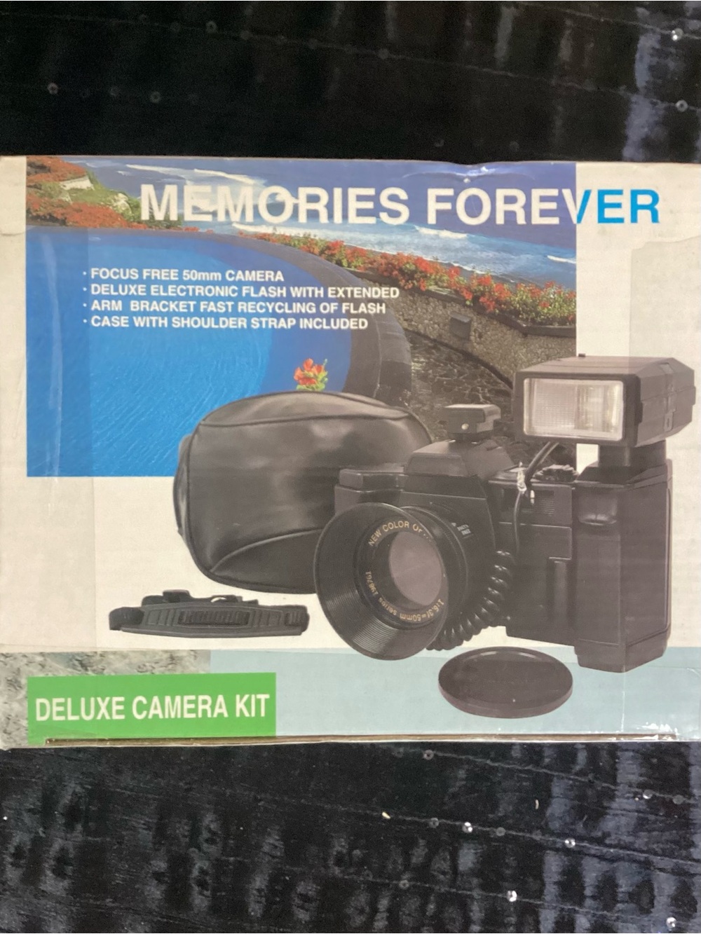 VtgAKIRA ProLine “Memories Forever” Film Deluxe Camera Kit w/ Flash & 50mm Lens